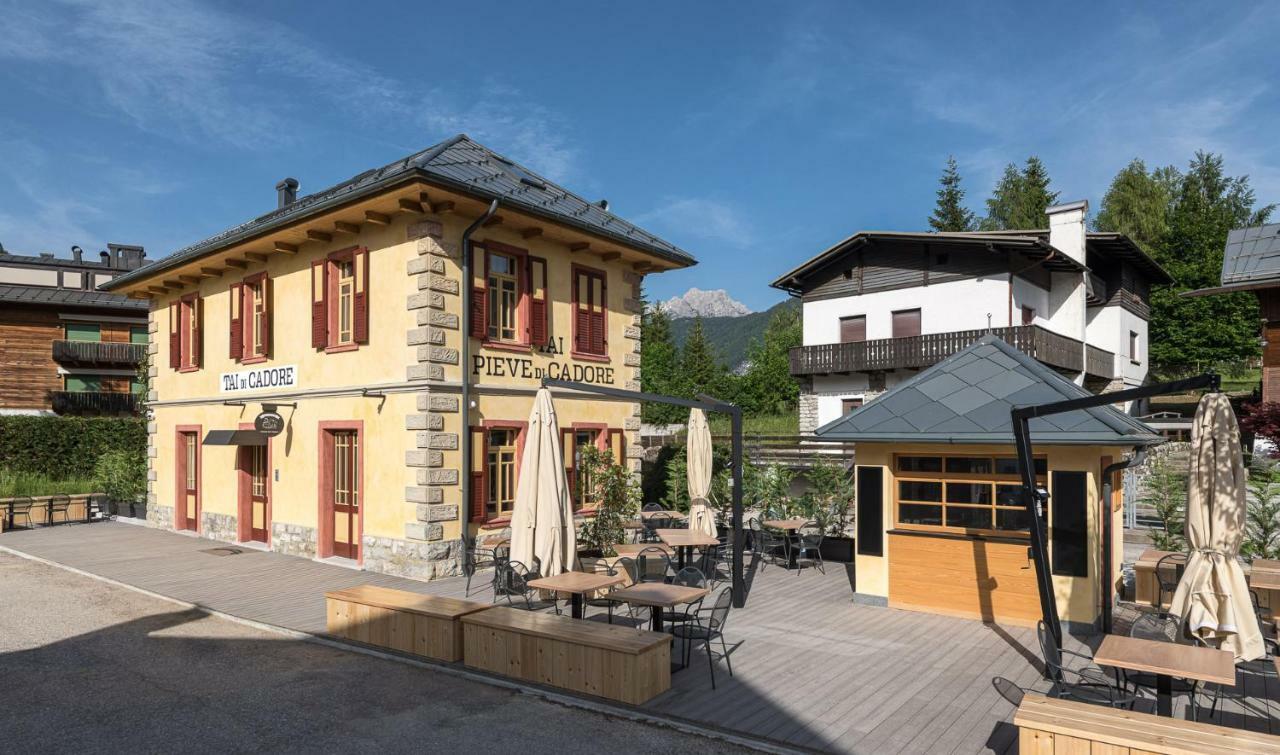 Alla Stazion Locanda Nelle Dolomiti Pieve di Cadore Exterior foto