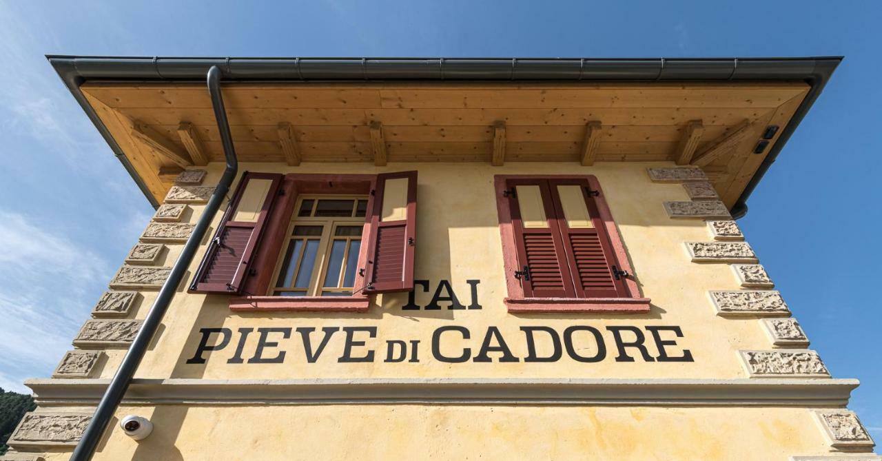 Alla Stazion Locanda Nelle Dolomiti Pieve di Cadore Exterior foto